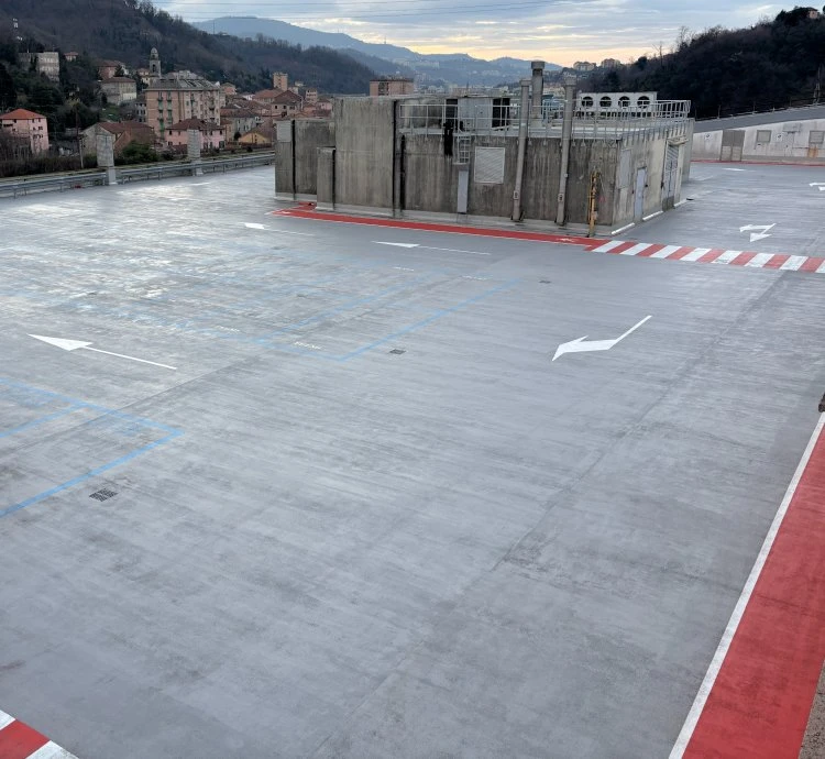 Parcheggio in poliurea