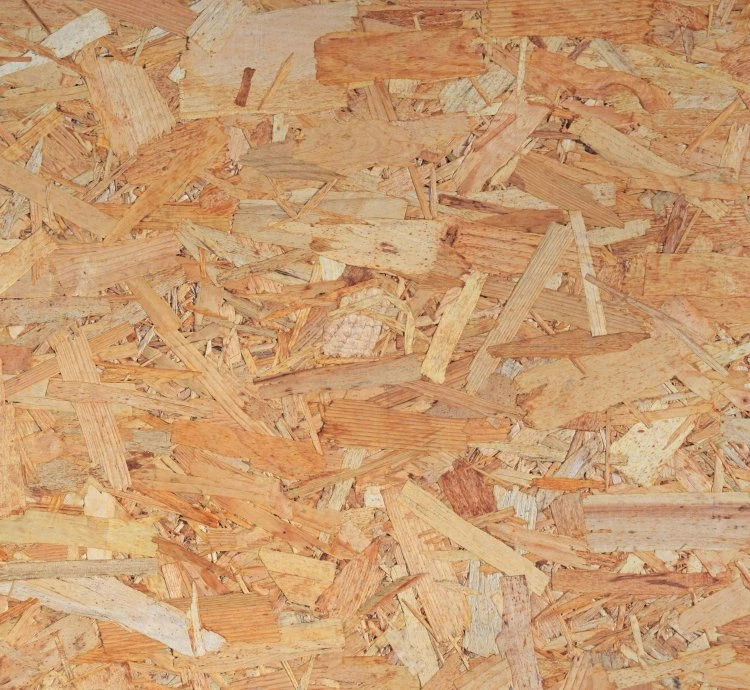 Macro dettaglio legno OSB